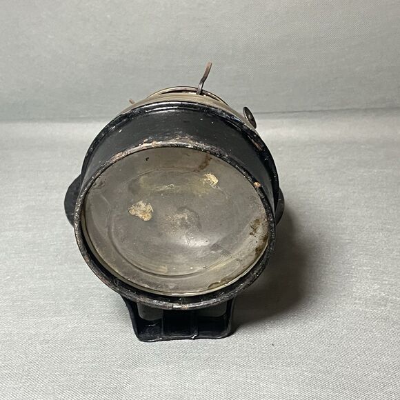 Antique 1900's Wall Mounted Oil Lamp with Glass Chimney-Eagle-Uranium-UV - Picture 12 of 14